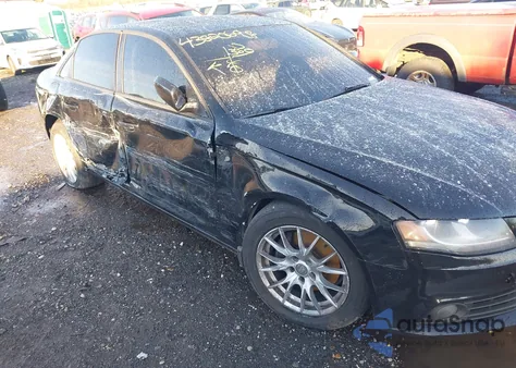 2010 Audi A4 2.0T Premium from USA, damaged, VIN WAUDFAFL1AN012733